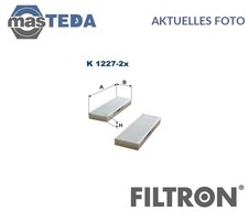 K 1227-2X INNENRAUMFILTER POLLENFILTER FILTRON FÜR DS DS 7,DS 5,DS7