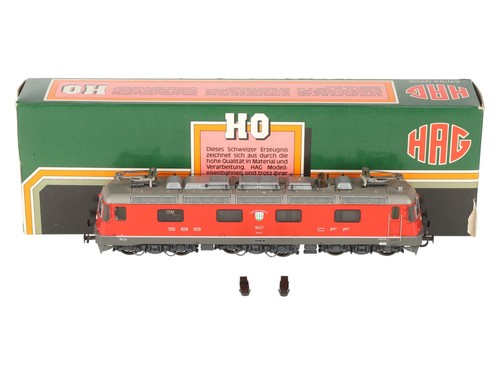 Locomotora eléctrica HAG 208 HO escala SBB Re 6/6 podredumbre #11637 EX/caja | Zustand: Used
