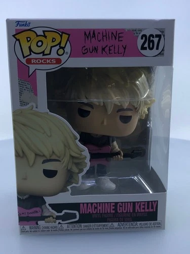 Funko POP! Rocks Machine Gun Kelly #267 Vinyl Figure DAMAGED BOX SEE PICS