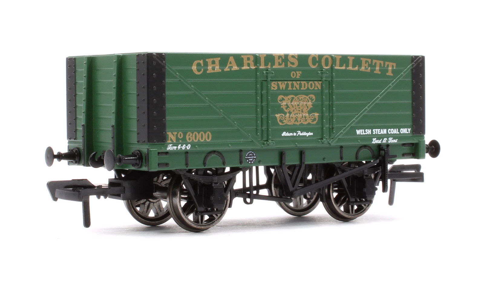 Rapido Trains UK 967429 7 Plank 1907 Private Owner Wagon 'The Big Four' Fictitio