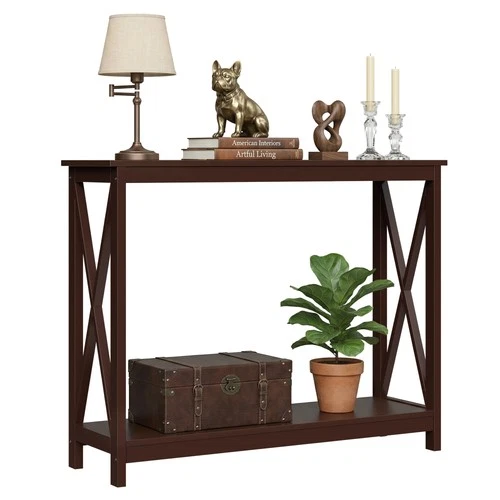 Console Entryway Sofa Table Rectangular Display Table for Living Room Hallway