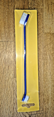 Mars GmbH Hunde Zahnbürste blau 20 cm 2 Köpfe **NEU*OVP**