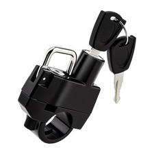 Motocycle Helmet Lock Handlebar 22mm - 25mm Property Safety with 2 Keys
