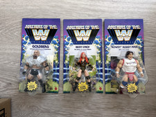 Masters Of The WWE Universe rowdy roddy Piper Goldberg becky lynchNEW unpunch