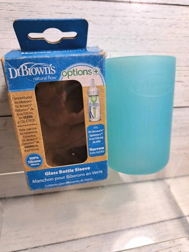 Dr. Brown's Natural Flow Options+ Glass Baby Bottle Sleeves,100% Silicone,4... - Picture 1 of 7