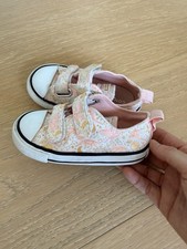 Converse Chuck Taylor All Star Metallic Gold Unicorns Low Top Canvas Toddler 7c