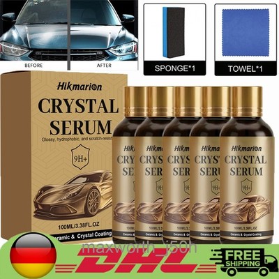 1~5x PTZ Crystal Serum   Advanced Graphene Ceramic Coating for Cars 100ml