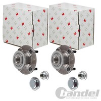 2X NK RADLAGER-SATZ Hinten Passend FÜR Hyundai Accent Coupe Lantra Links+Rechts