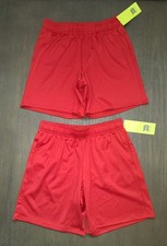 NEW LOT OF 2 BOYS ALL IN MOTION ATHLETIC SHORTS SIZE L 10-12