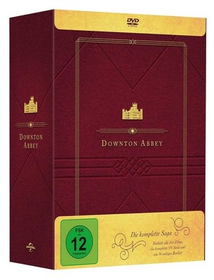 Downton Abbey (Komplette Serie + Drei Kinofilm)(2010 - 2025)[29 DVD's/Neu/OVP]