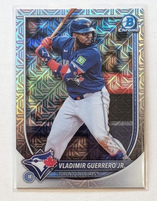 2025 Bowman Chrome Mega Box Vladimir Guerrero Jr Mojo Refractor #27 Blue Jays
