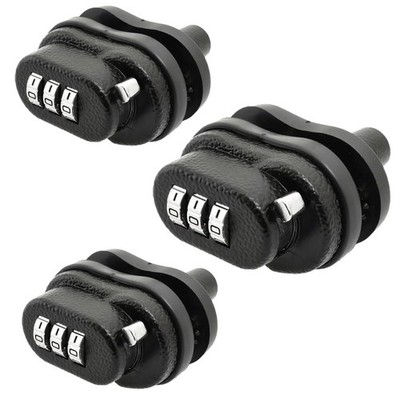 Trigger Lock Set 3 PCS Combination Lock Trigger Guard for Pistols, Rifles, Fi...