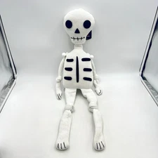 RARE 38" Knit Skeleton Halloween Decorative Pillow 2022 Target Hyde & Eek - READ