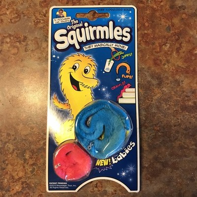 Original Squirmles Magical Pet w/ Baby Squirmle 2010 Retro Magic Trick Toys NEW