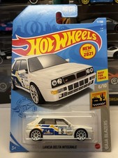 🇮🇹 HOT WHEELS 2020 - White Lancia Delta Integrale - Baja Blazers 51/250 - 1:64