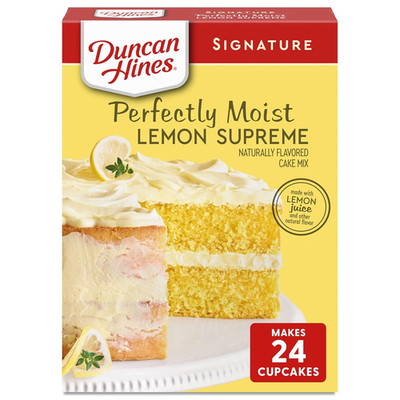 15.25Oz Lemon Supreme Cake Mix Easy-to-Bake Dessert Mix for Cakes and Cupcakes