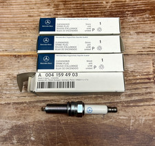 4x Zündkerze A0041594903 Mercedes 4-Zylinder W203 W208 W463 906 W211 Original 4x Zündkerze A0041594903 Mercedes 4-Zylinder W203 W208 W463 906 W211 Original