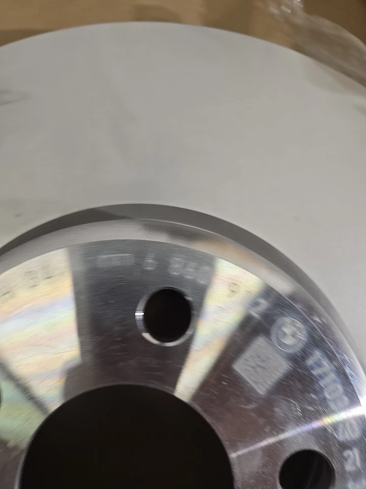 BMW ROTORES DE FRENO IZQUIERDO Y DERECHO OEM NUEVO X3 X4 330 340 M Series Genuino 21 22 23 Foto 3 de 4