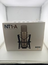 Rode NT1-A Studio Condenser Microphone - Shock Mount, 6m Cable - No Pop Filter
