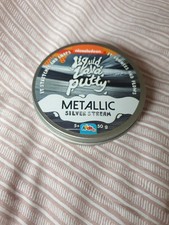Nickelodeon Liquid Lava Putty Metallic Silver Stream  - 50g 