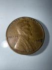 1944 P Lincoln Wheat Penny Cent No Mint Mark - Circulated Philadelphia Mint
