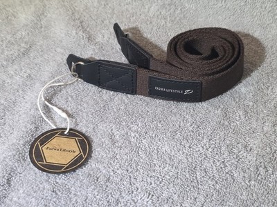 Padwa Lifestyle Coffee Camera Strap - 1'' Pure Cotton Full Grain