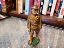 VERY NICE 1930s BARCLAY B23/708 LEAD DIME STORE G.I. SOLDIER OFFICER W/ SWORD