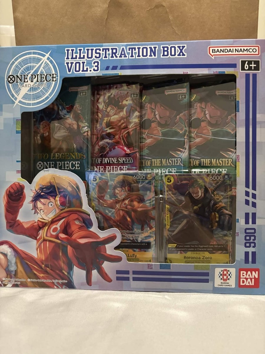 bandai namco one piece card game illustration box vol. 3 Amazon.com: One Piece Trading Card Game TCG Illustration Box Vol. 3 main image 0