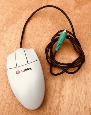 Vintage Maus Labtec Typ ps2. Getestet ok - Retrocomputer
