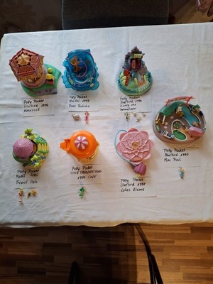 Polly Pocket Bluebird und Mattel Konvolut 1996-2000