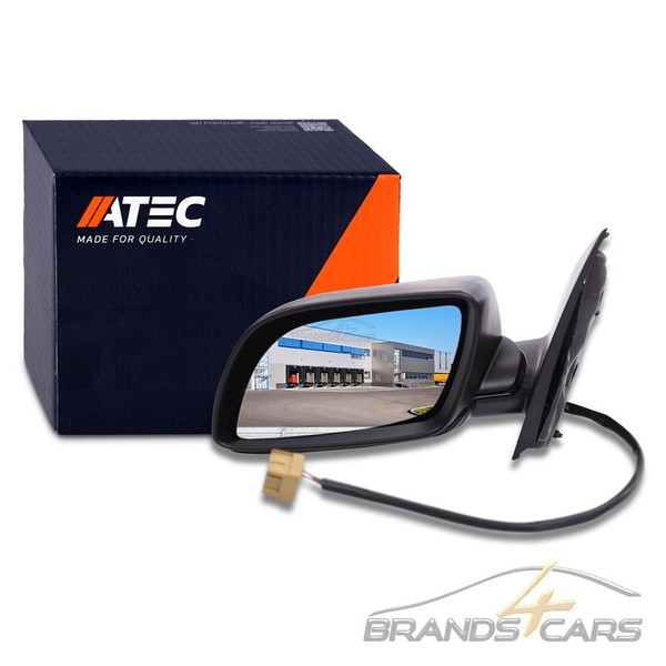 Atec AußEnspiegel Aussenspiegel Spiegel Vorne Links FÜR VW Polo 9N BJ 01-05-image