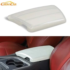 Blank Center Console Armrest Box Trim Overlay Cover for 2015-23 Dodge Challenger