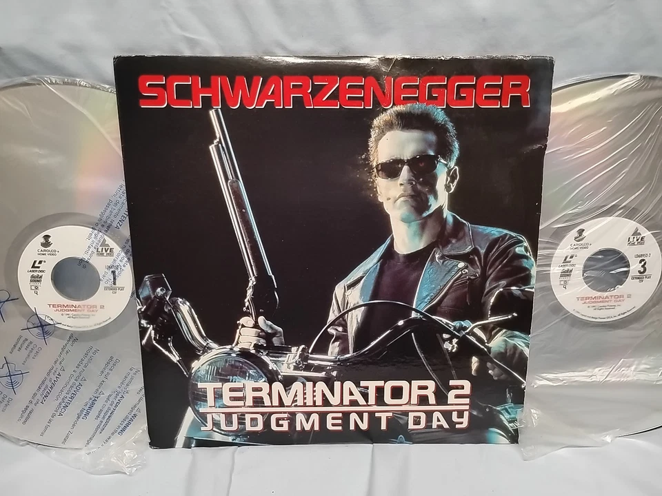 Terminator 2 Judgment Day 1991 Live Home Video LD68952-2 Laserdisc Super 35 R - Image 2 of 4
