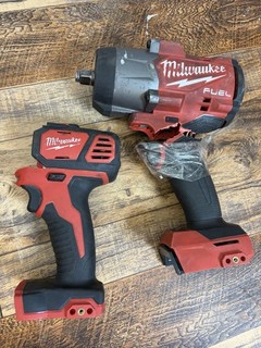 PARTS OR REPAIR ONLY Lot of 2 Milwaukee Tools Non working lot of 2