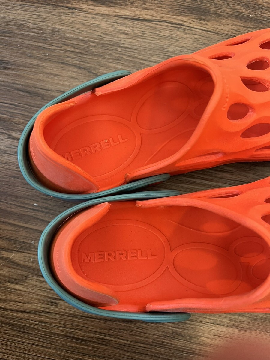 Merrell Hydro Moc Water Shoes Men's Size 11 Foam Orange Slip