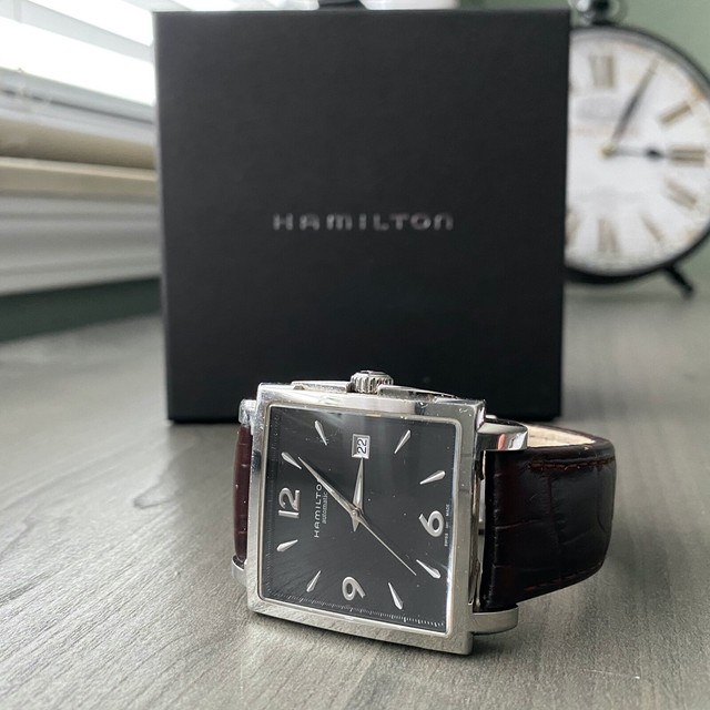 hamilton jazzmaster square automatic