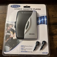 Jensen SCR68C Stereo Cassette Player