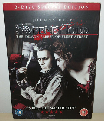 SWEENEY TODD - THE DEMON BARBER OF FLEET STREET - ENGLISH SPECIAL EDITION 2 DVD