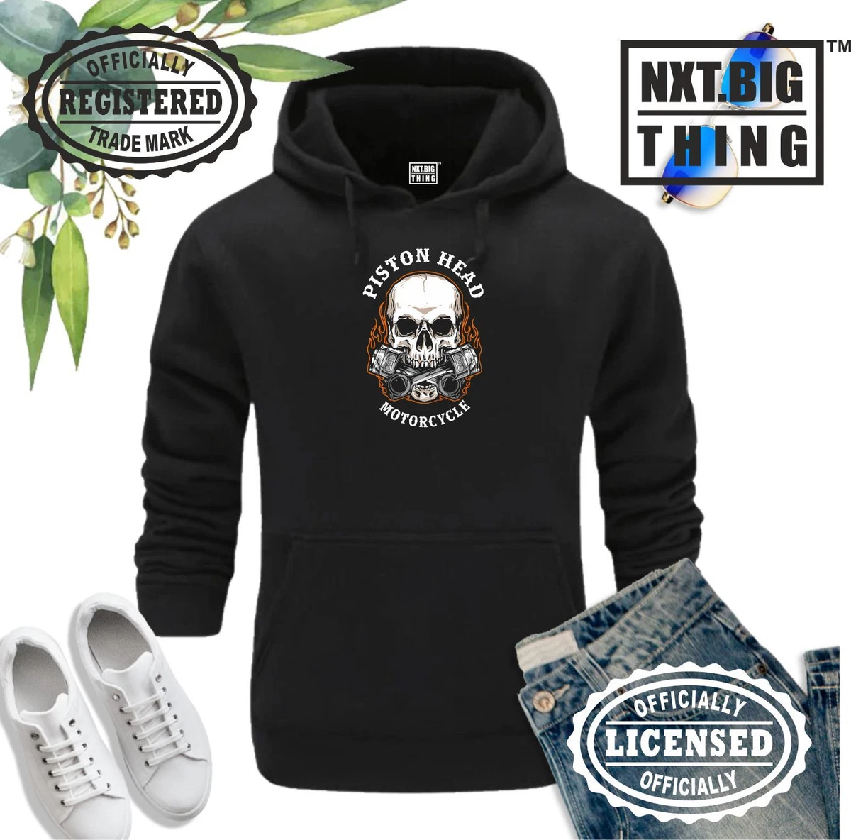 Funny store motorbike hoodies