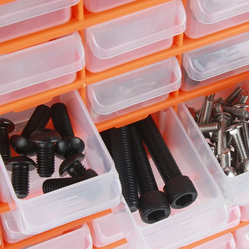 Storage Organizer Cabinet Plastic Parts Hardware Container Toy Bin 60-Drawers - Picture 10 of 13