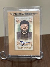 2021 Topps Allen and Ginter Framed Mini Autographs #FMABMO Bobby Moynihan  SNL