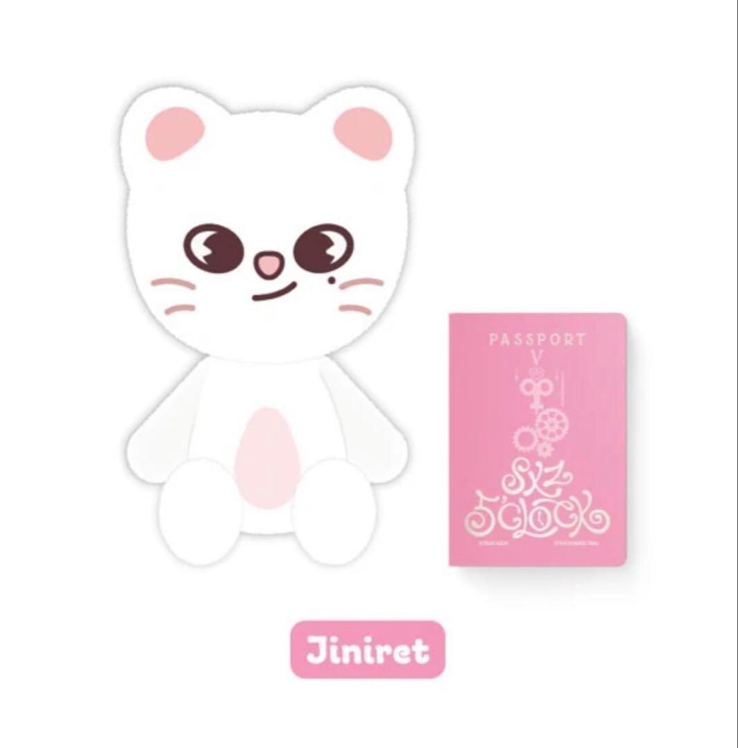 skzoo♡jini FlareFable Kpop Idol Boy Group Stray Kids SKZOO Plush, 3.94