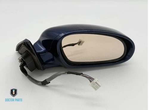 02-08 LEXUS SC430 PASSENGER RIGHT SIDE POWER DOOR MIRROR W/ GLASS BLUE OEM