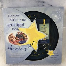 NIB Shining Star Plate  Memory Book Goal Award Kindness Child Recognition