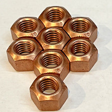 (8) VW AUDI Copper Exhaust Nuts  M8x1.25  Rep...