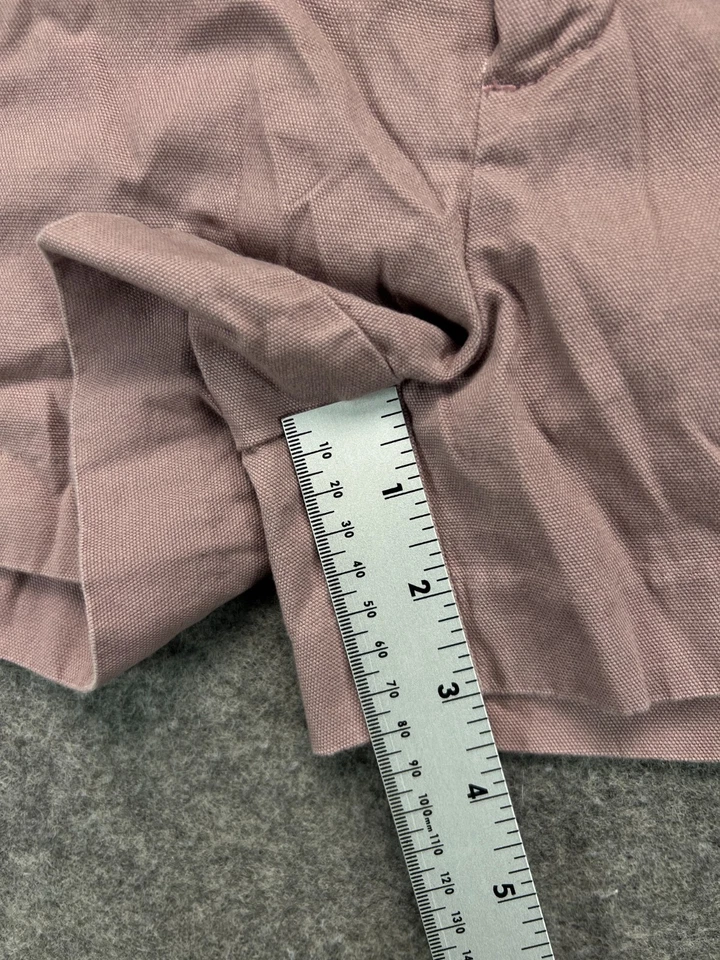 Pantalones Cortos GAP Petite Para Mujer 8 Púrpura Chino Tiro Medio Informales Damas Foto 4 de 4