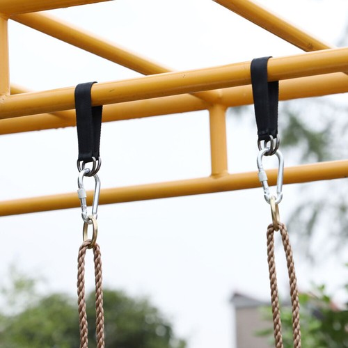 6 Pcs Swing Buckle Strap Camping Hooks Patio Hanging Tree Accessory - Picture 10 of 12