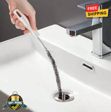 Flexible Pipe Dredging Brush Drain Cleaner for Sink, Hair and Clog Removal