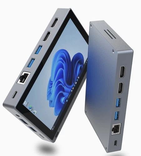 HIGOLEPC Mini PC Windows 11 PRO, Intel Celeron J4125 Mini Computer, 8GB DDR4