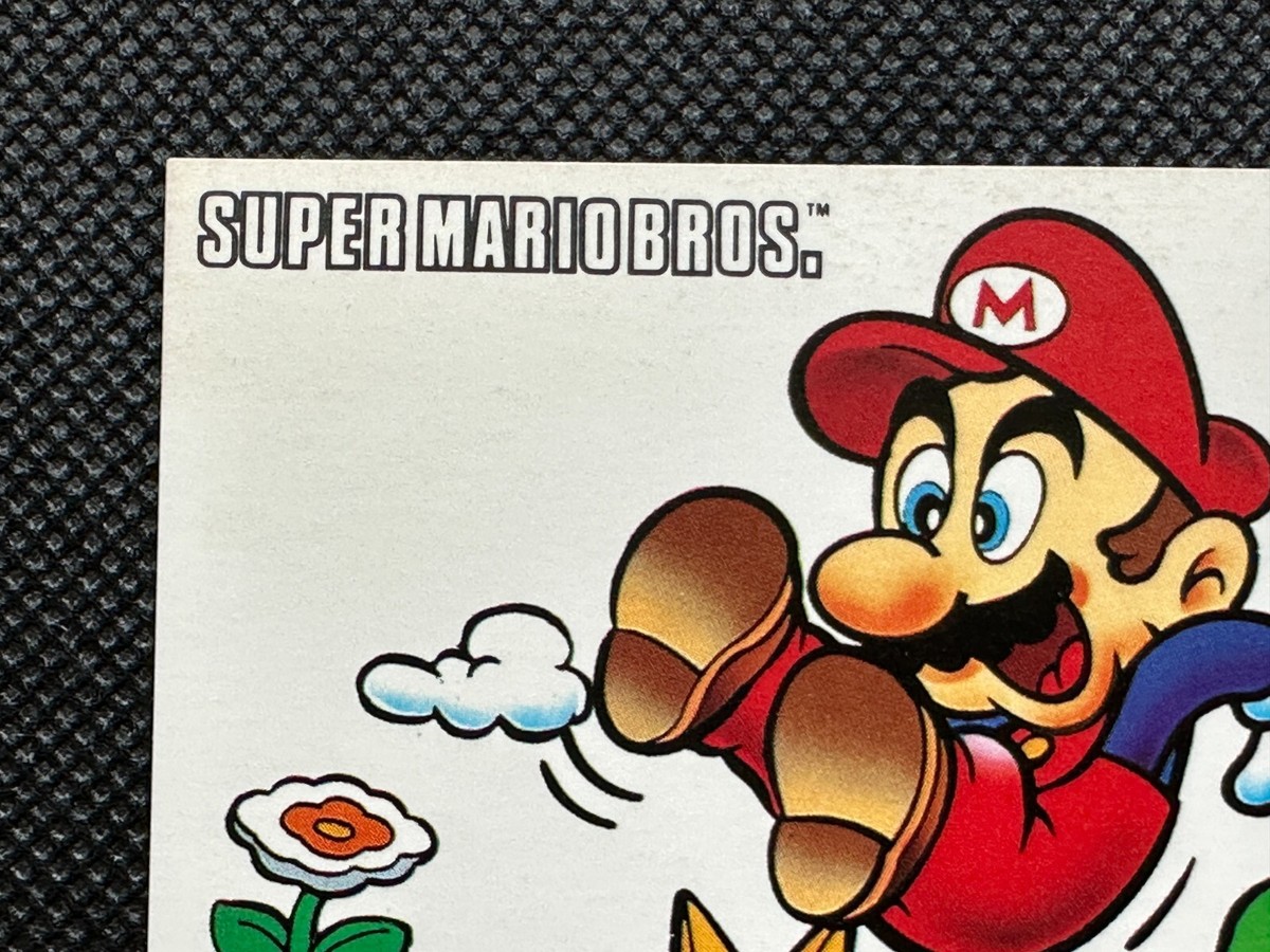 Goomba 1986 Super Mario BROS Vintage Card Japanese NINTENDO